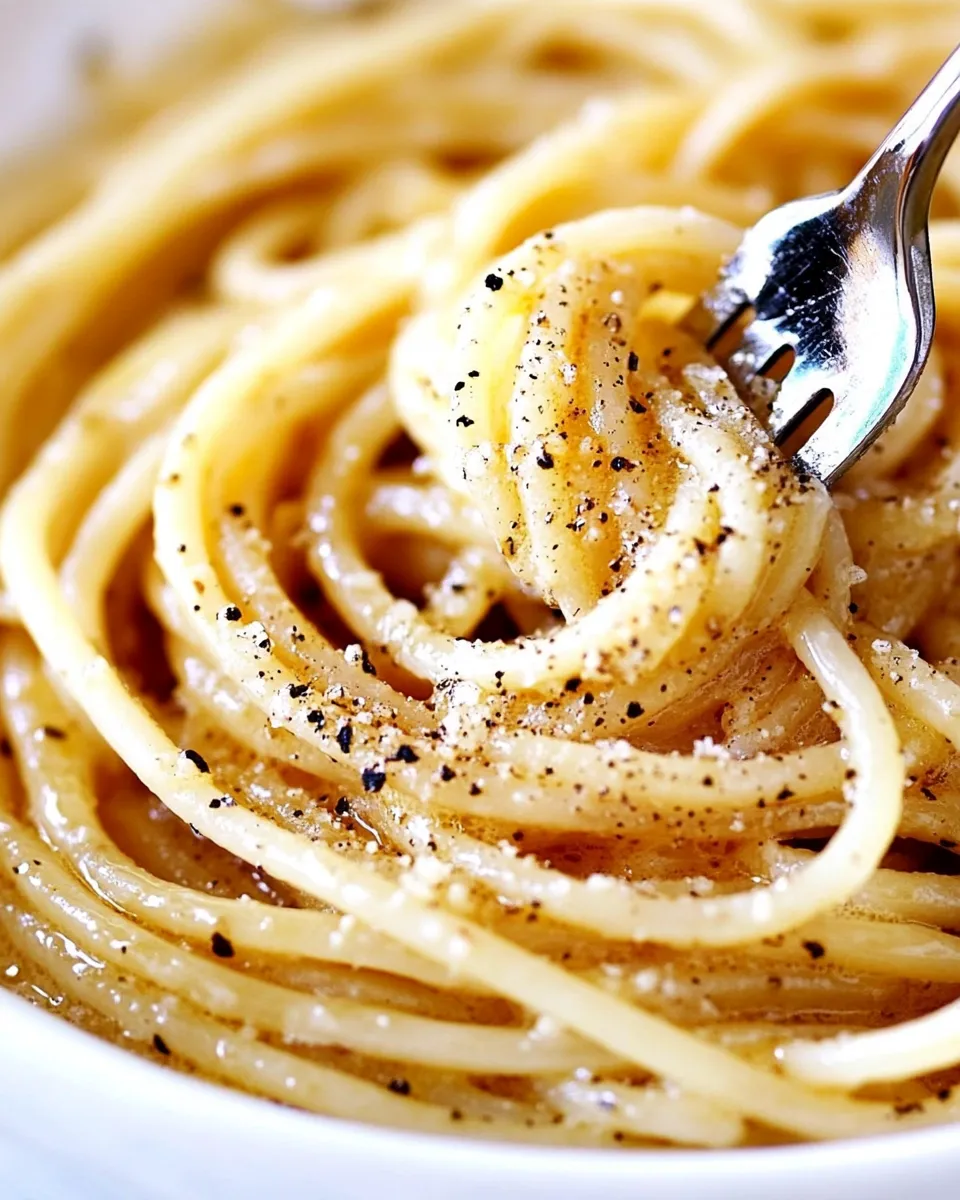 Classic The Best Cacio e Pepe Recipe image