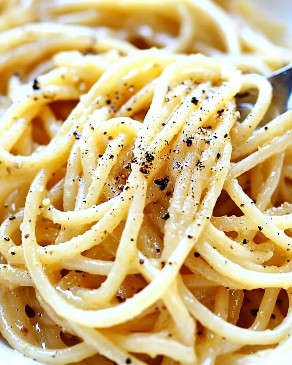 Easy The Best Cacio e Pepe Recipe shot