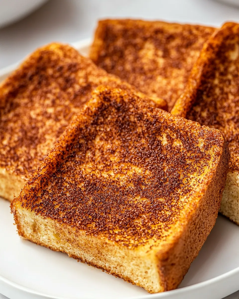 Delicious The Best Cinnamon Toast shot