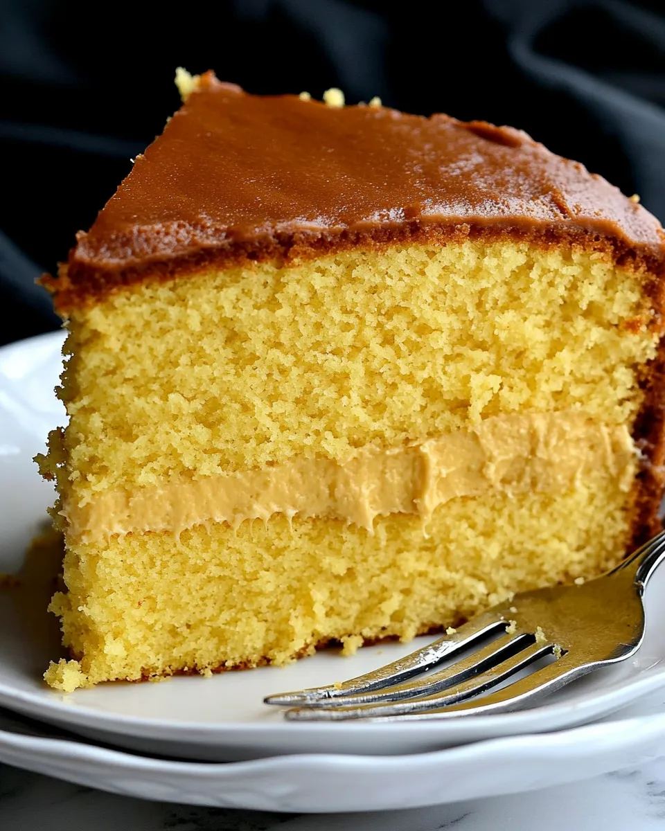 Delicious The Best Classic Yellow Cake Recipe recipe photo