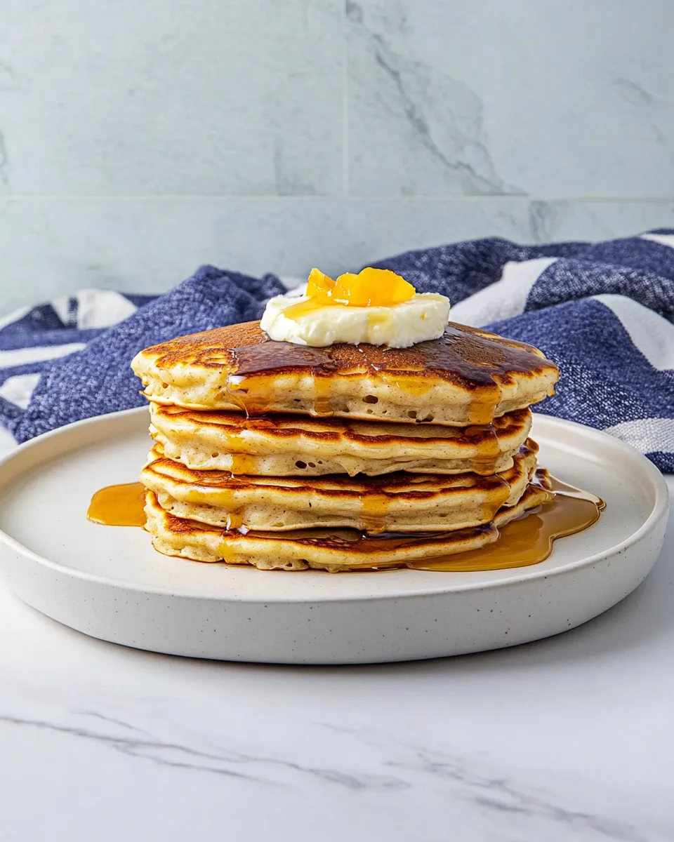 Delicious The Best Oatmeal Pancakes shot