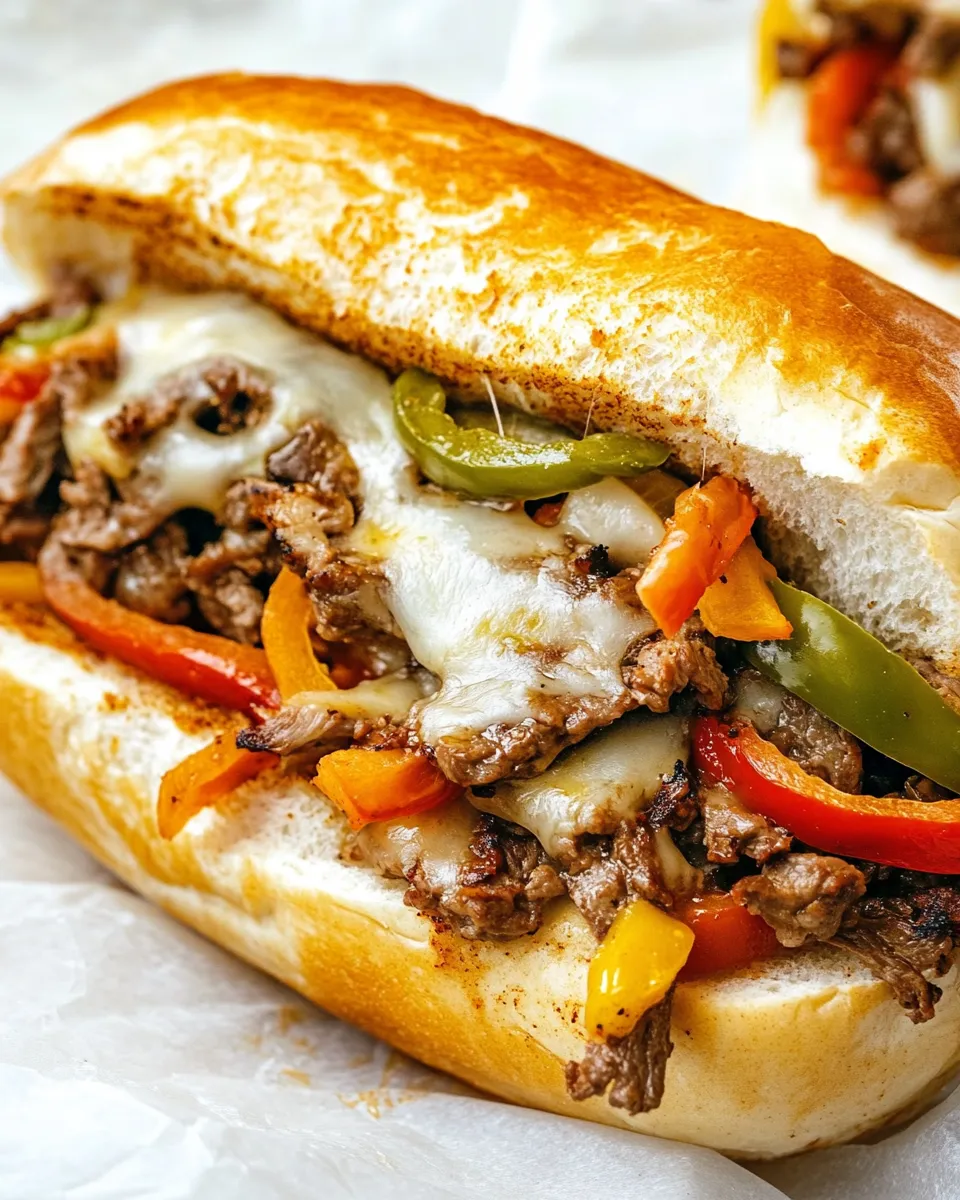 Easy The Best Philly Cheesesteak Recipe shot