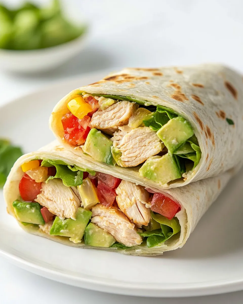 Delicious The Ultimate Chicken Wrap Recipe dish photo