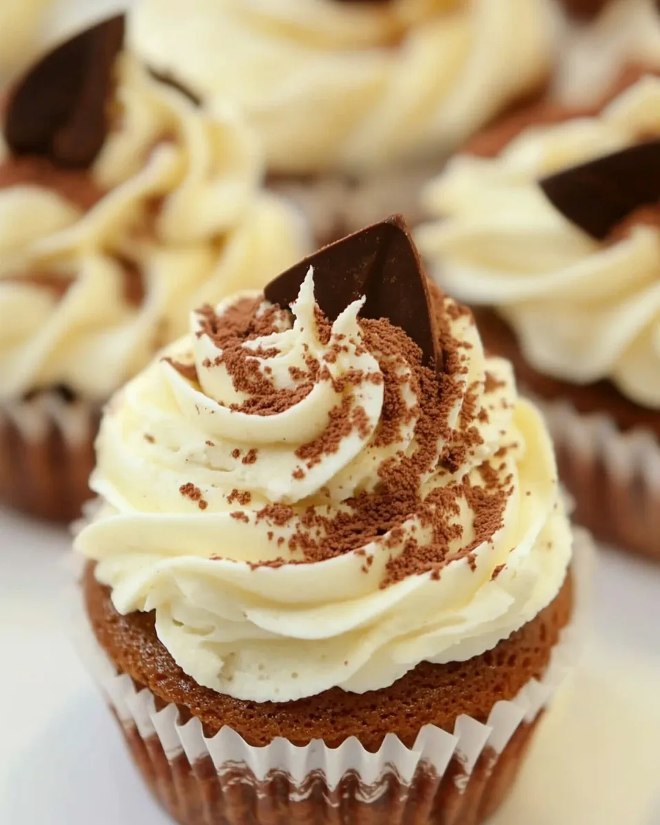 Easy The Ultimate Tiramis Cupcakes shot