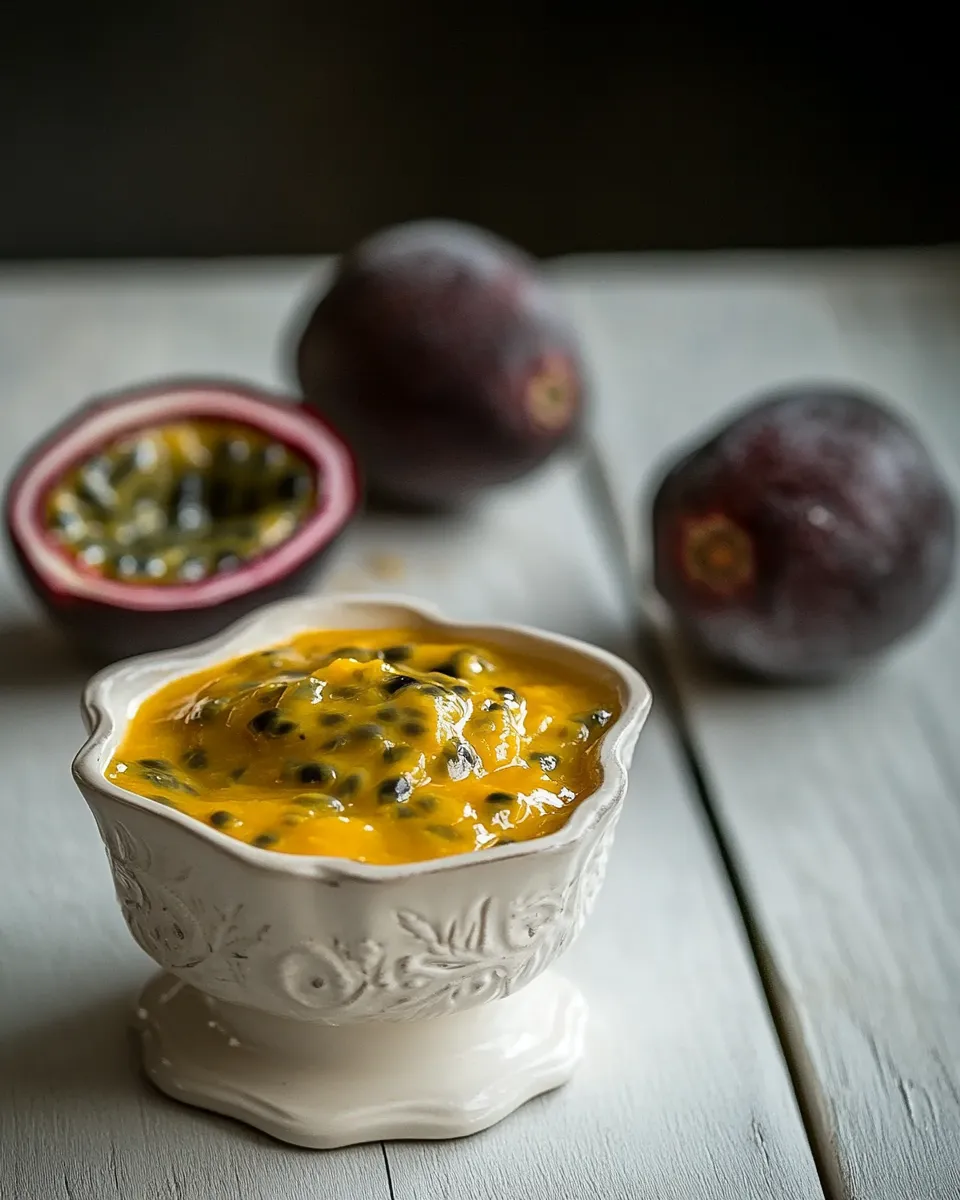 Delicious The best easy passion fruit curd recipe photo