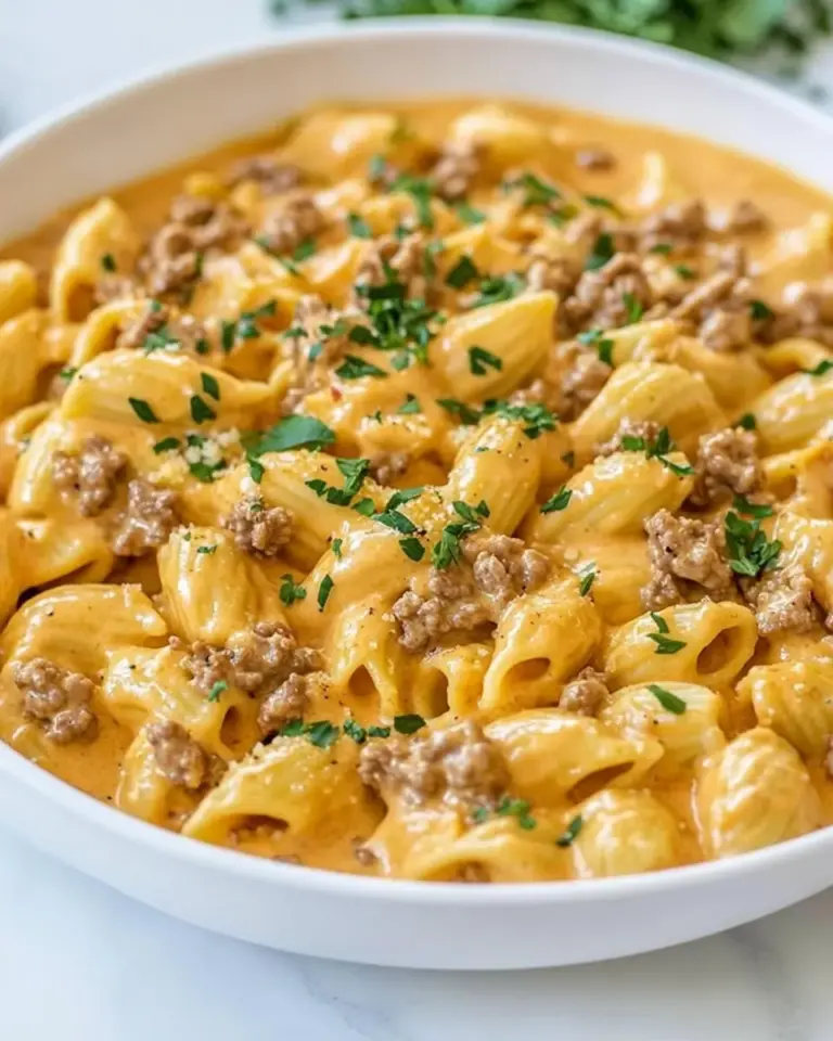 Homemade Three Cheese Hamburger Helper photo