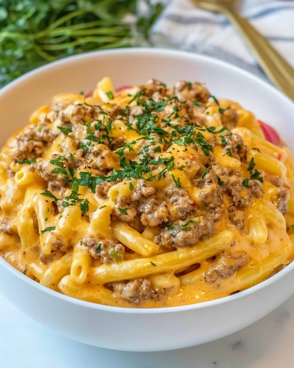 Classic Three Cheese Hamburger Helper image