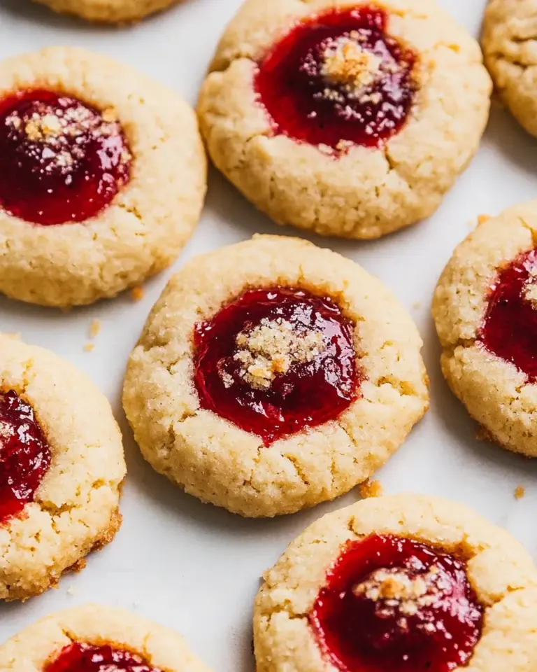 Homemade Thumbprint Cookies Recipe photo