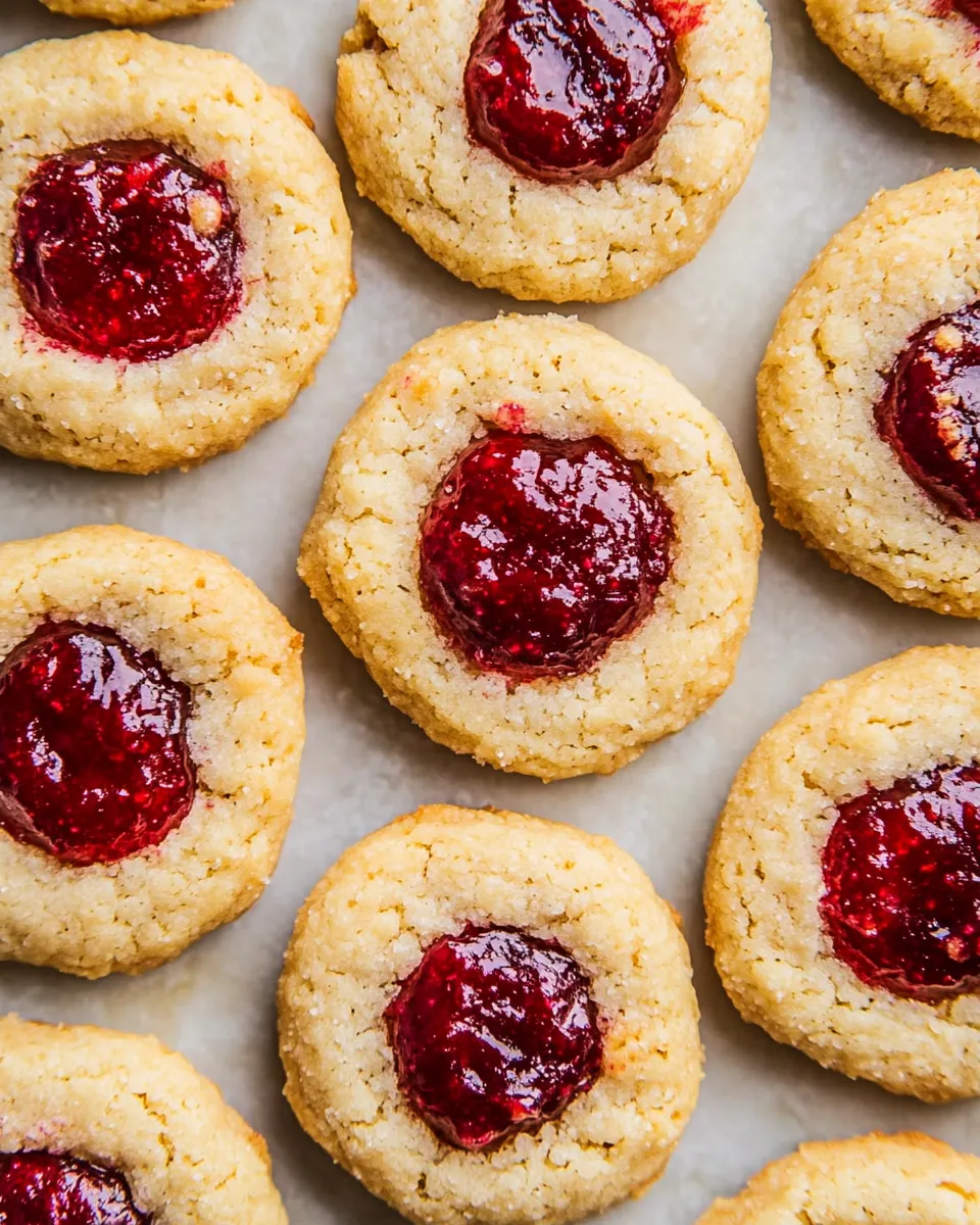 Classic Thumbprint Cookies Recipe image