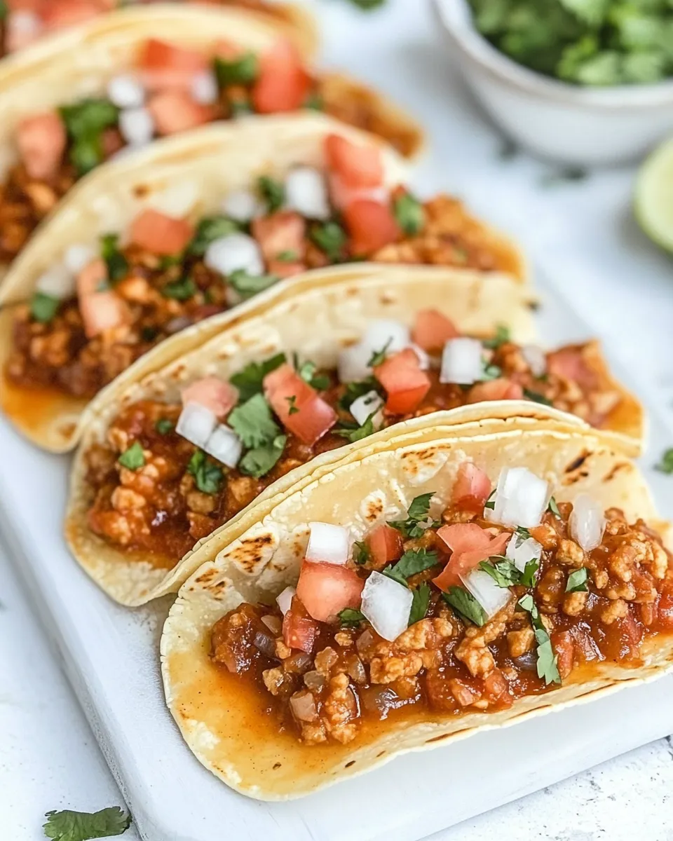 Delicious Tiny Tacos shot