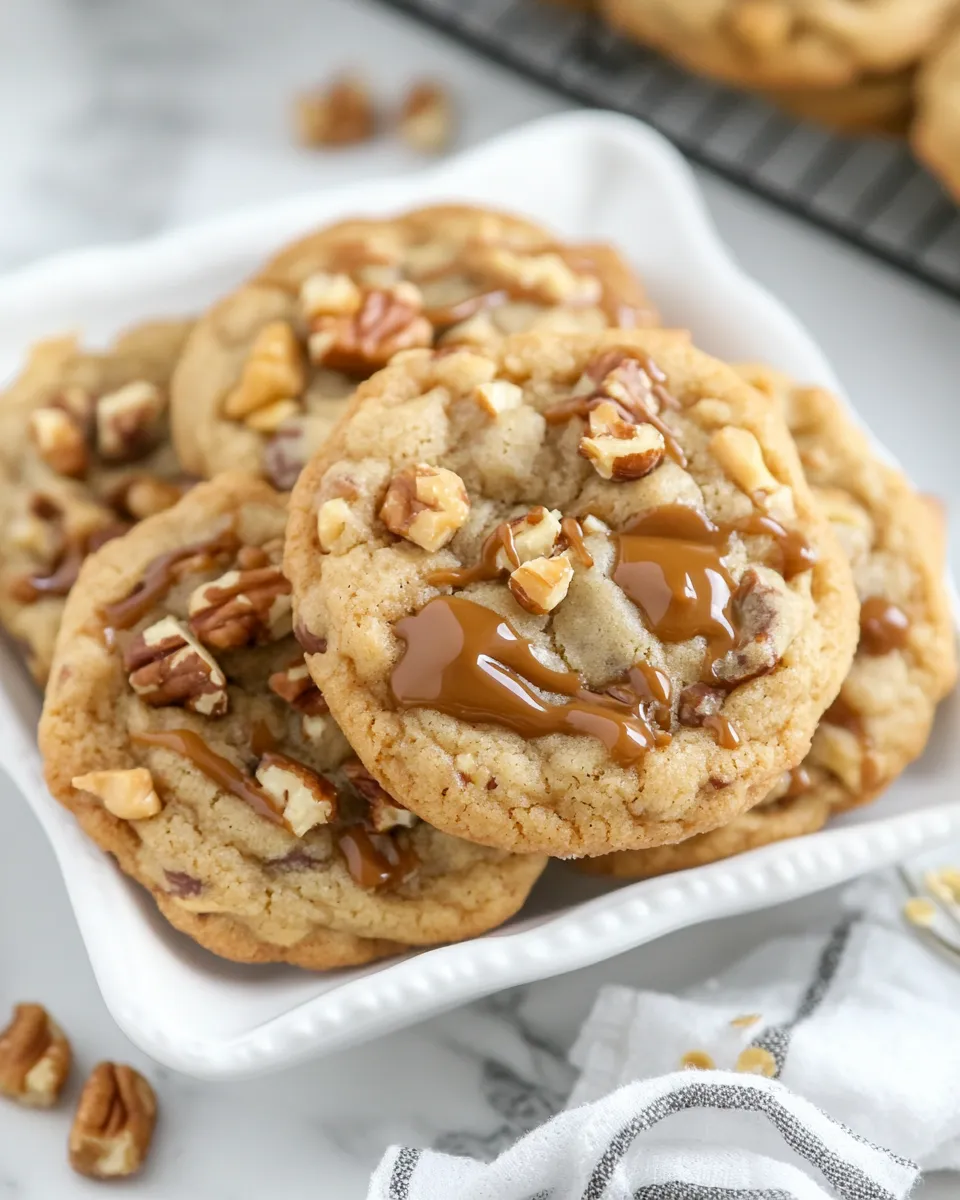 Classic Toffee Cookies with Walnuts image
