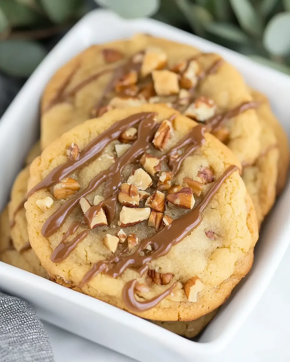 Easy Toffee Cookies with Walnuts recipe photo