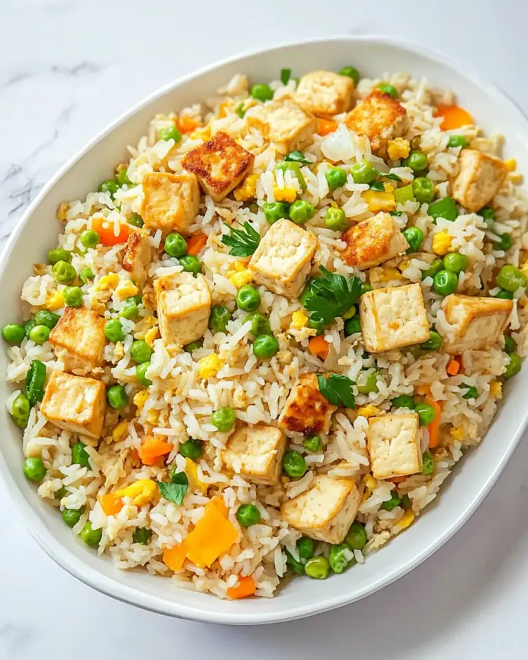 Homemade Tofu Fried Rice photo
