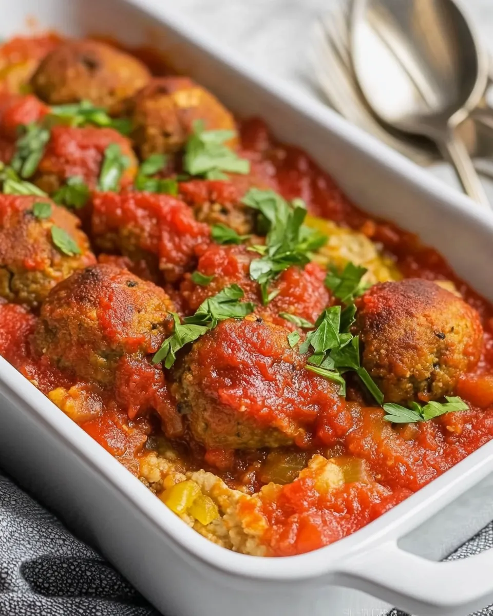 Classic Tofu Meatballs dish photo