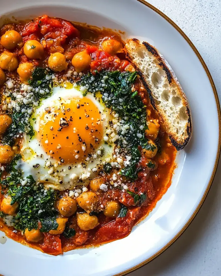 Homemade Tomato and Chickpea Shakshuka photo