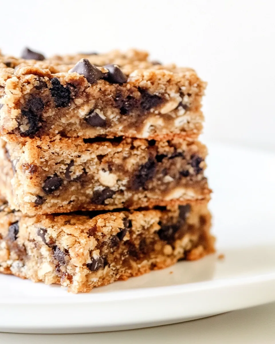 Classic Trail Mix Cookie Bars image