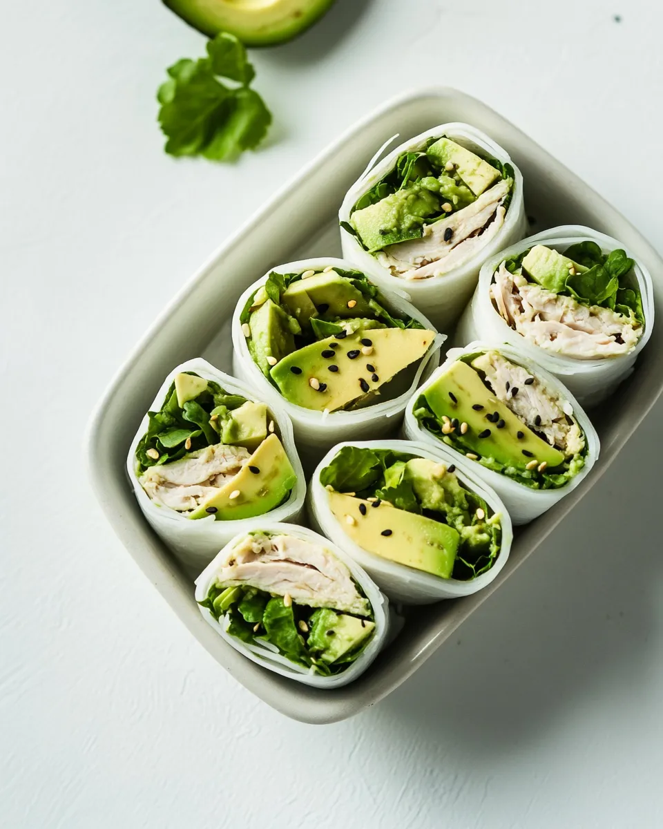Delicious Turkey and Avocado Roll-Ups shot