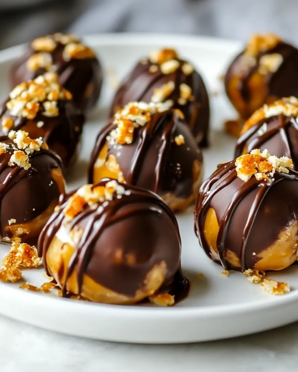 Classic Turtle Cheesecake Truffles image