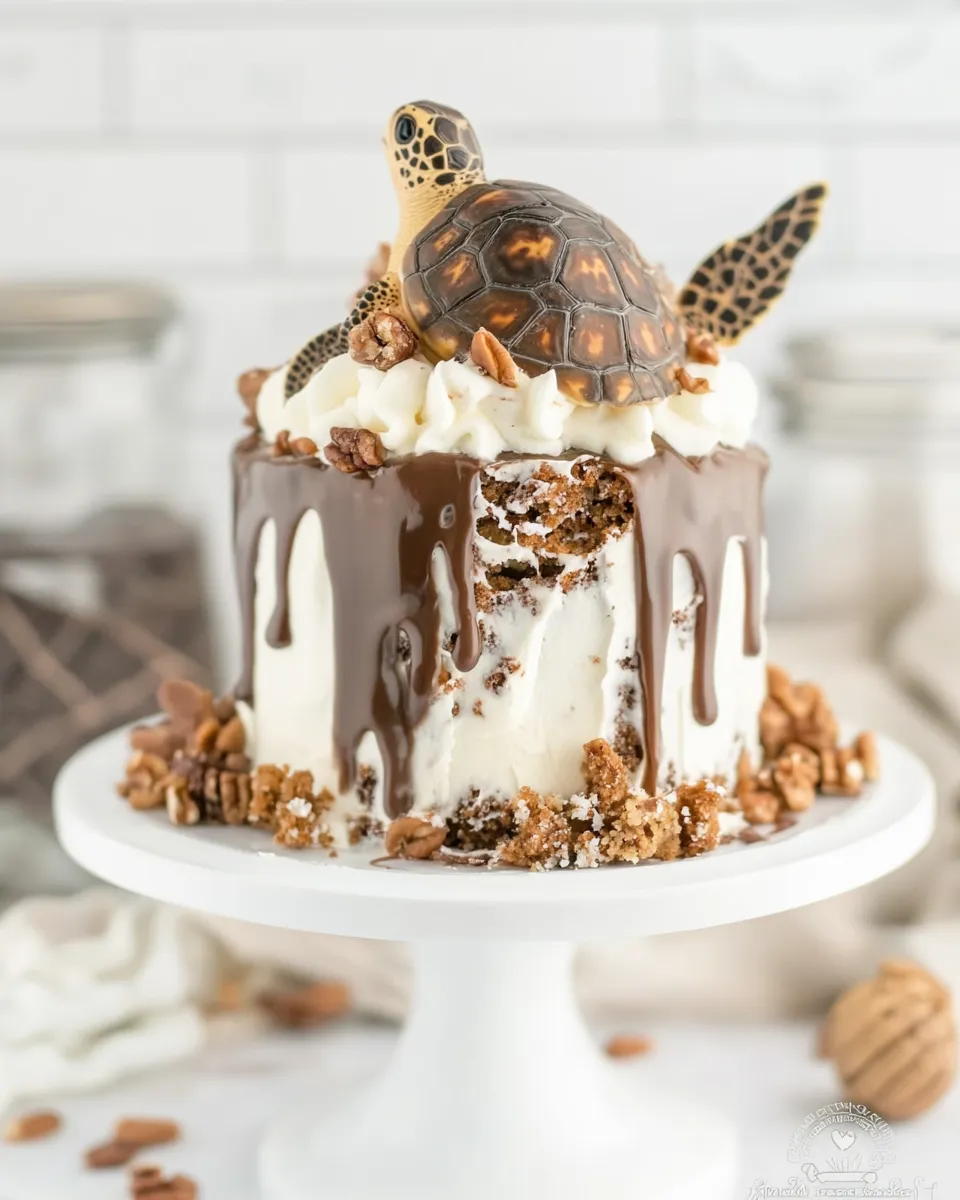 Easy Turtle Poke Cake recipe photo
