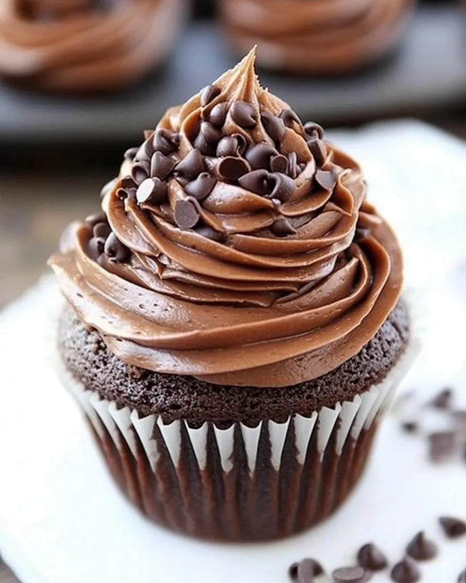 Homemade Ultimate Chocolate Cupcakes photo