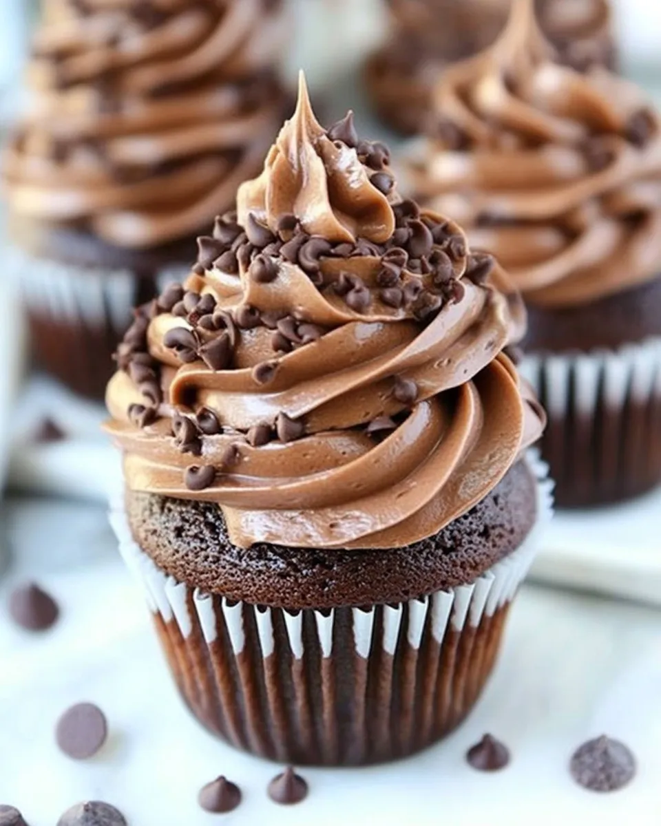 Delicious Ultimate Chocolate Cupcakes recipe photo
