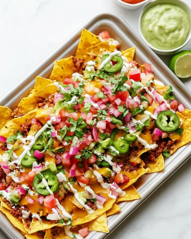 Homemade Ultimate Loaded Nachos photo