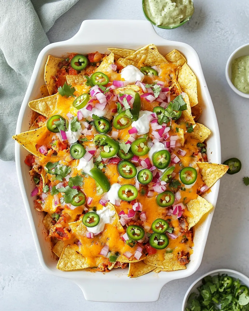 Easy Ultimate Loaded Nachos recipe photo
