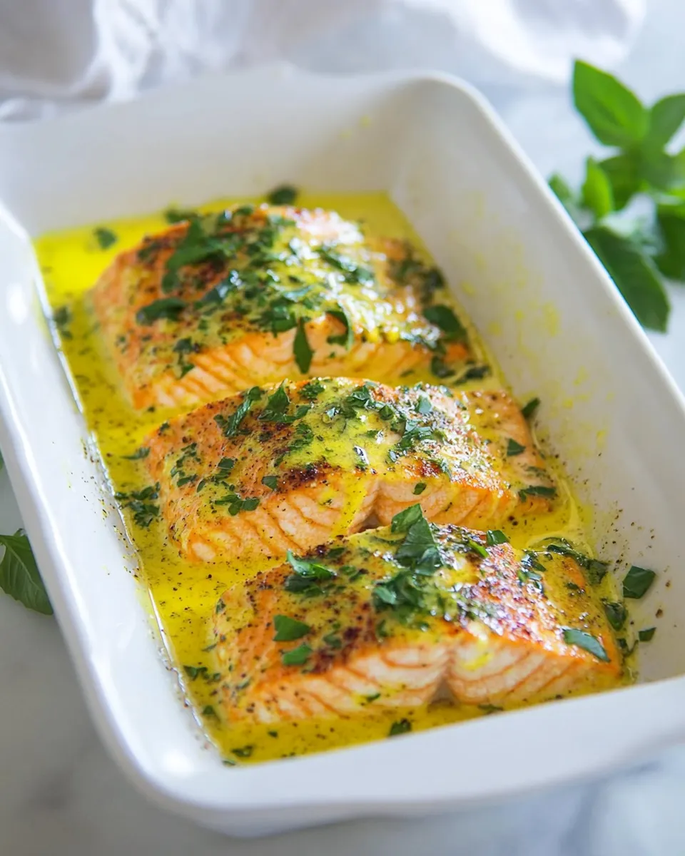 Healthy Uri Buri Lemon Turmeric Salmon recipe photo