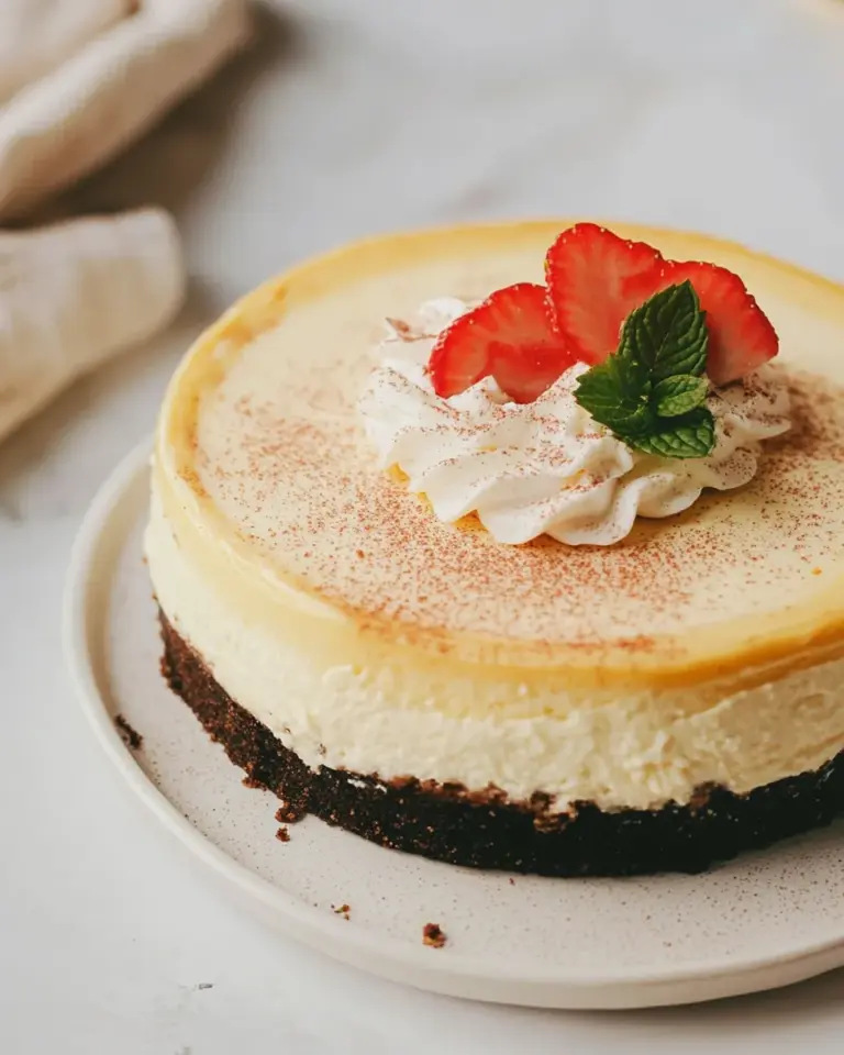 Homemade Vanilla Bean Cheesecake photo