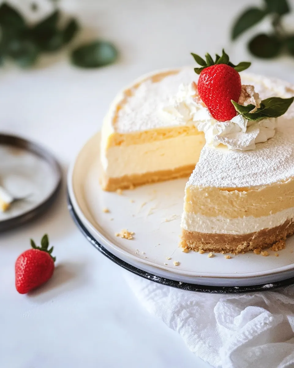Classic Vanilla Bean Cheesecake image