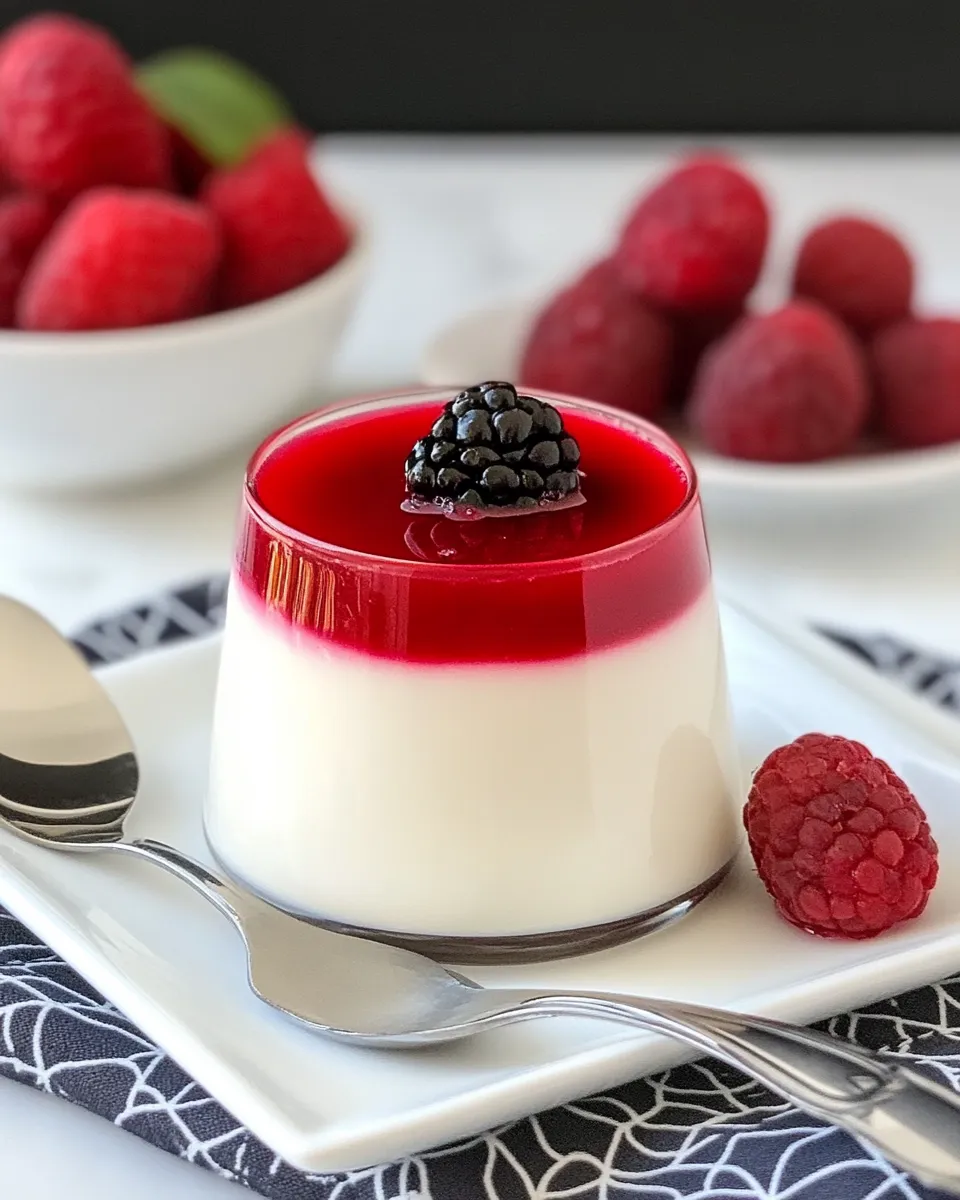 Easy Vanilla Bean Panna Cotta recipe photo