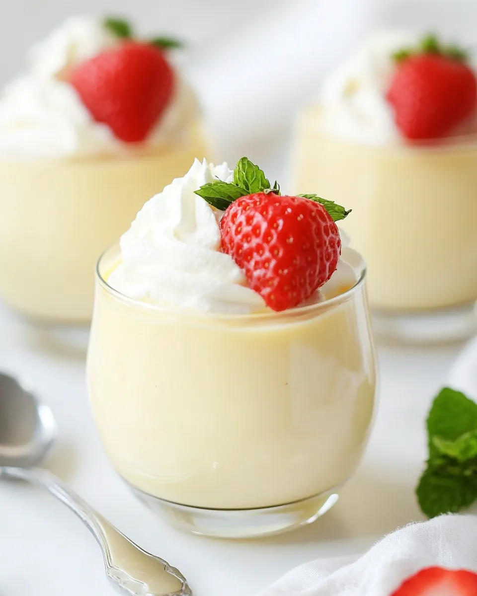 Homemade Vanilla Pudding Recipe photo