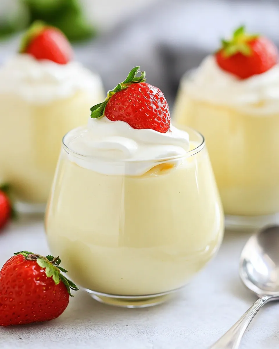 Delicious Vanilla Pudding Recipe recipe photo