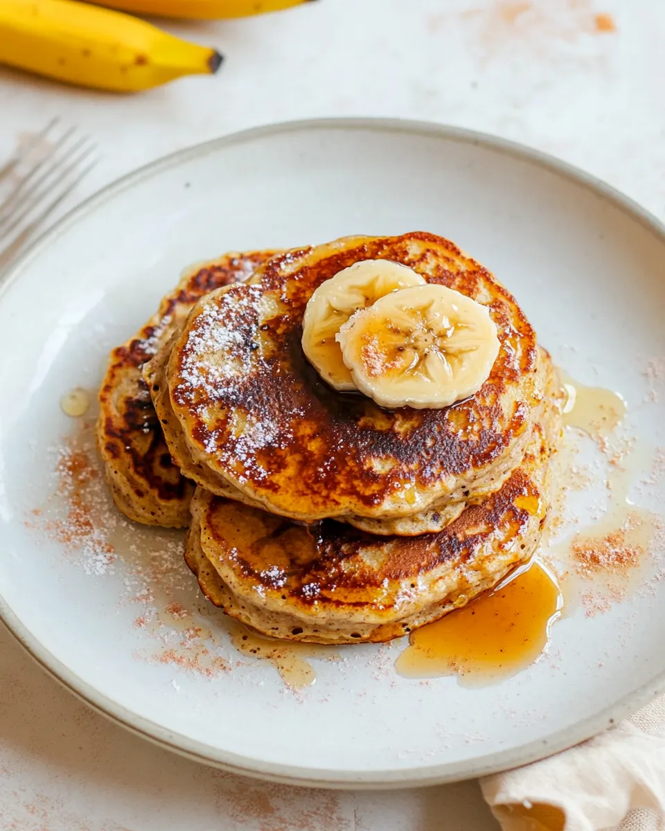 Classic Vegan Banana Pancakes (Grain-Free, Paleo) image