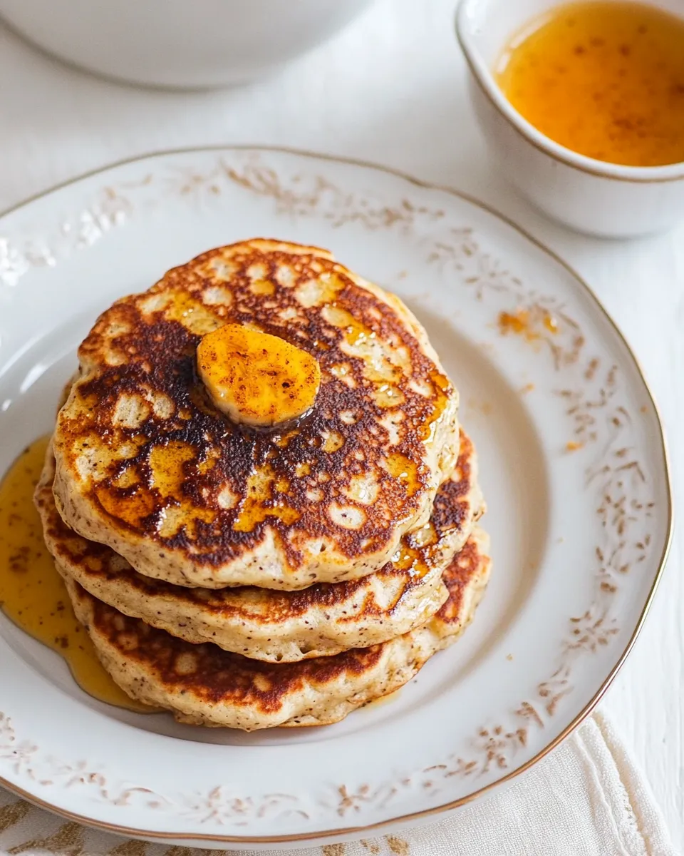 Delicious Vegan Banana Pancakes (Grain-Free, Paleo) shot