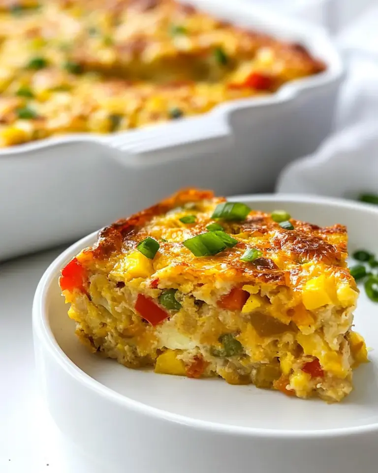 Easy Vegan Breakfast Casserole dish photo