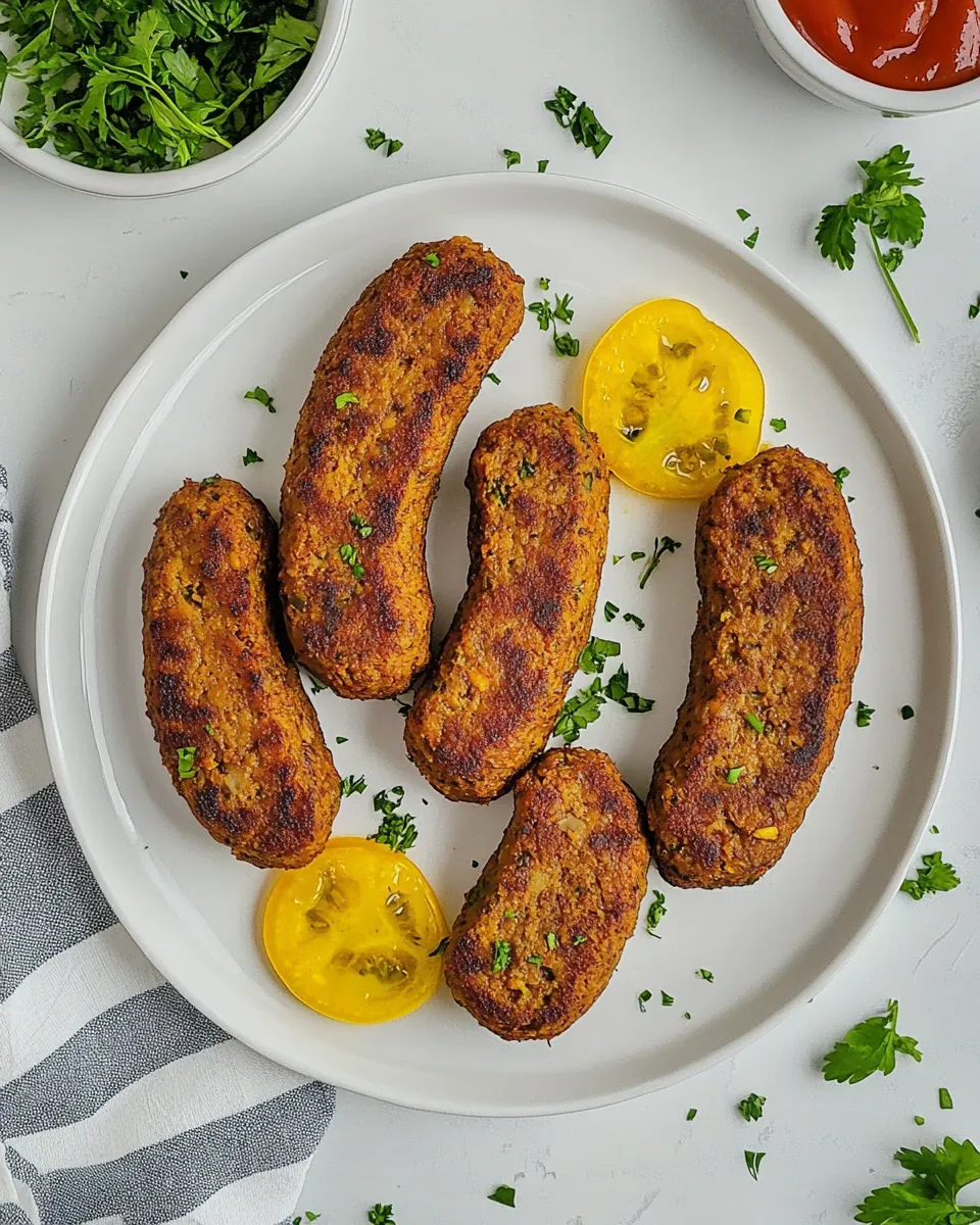 Classic Vegan Breakfast Sausage image