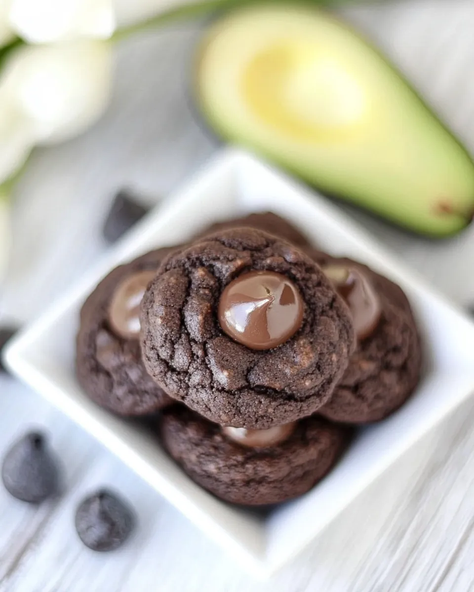 Classic Vegan Chocolate Avocado Cookies image