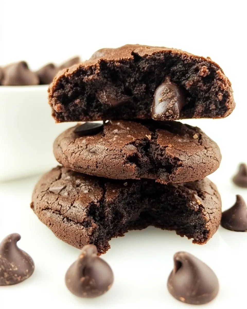 Homemade Vegan Chocolate Cookies (Gluten-Free!) photo