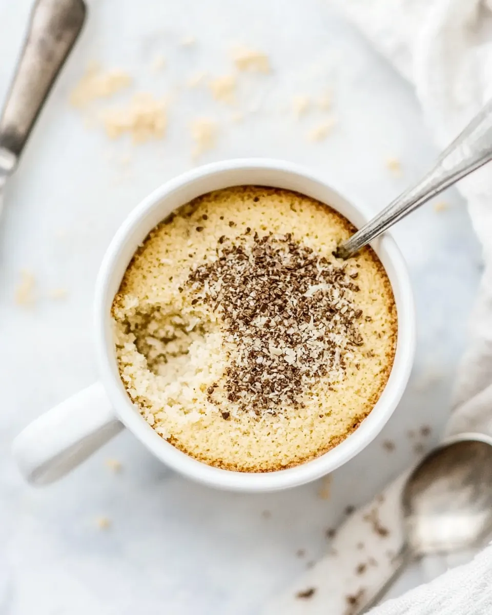 Delicious Vegan Coconut Flour Mug Cake image