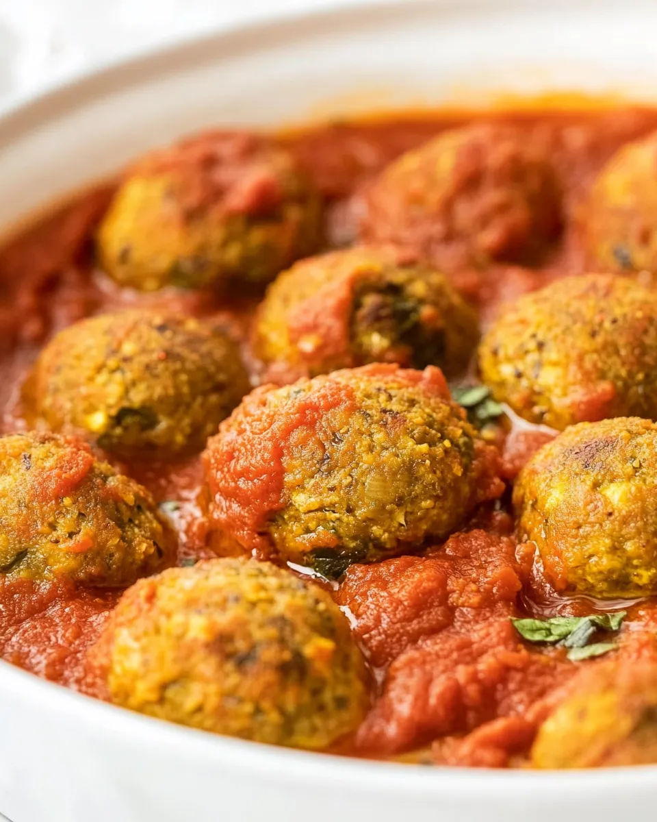 Homemade Vegan Eggplant Meatballs photo