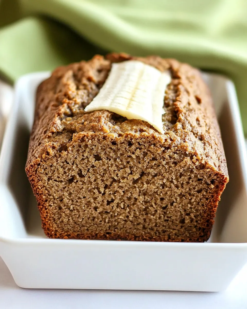 Classic Vegan Sourdough Banana Bread image