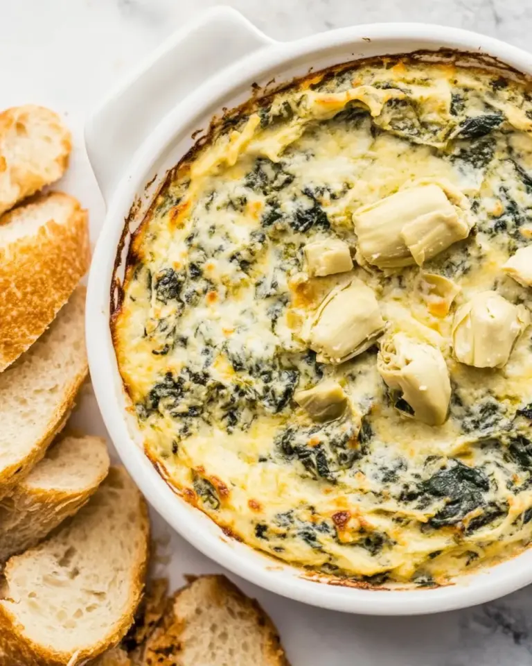 Homemade Vegan Spinach & Artichoke Dip photo