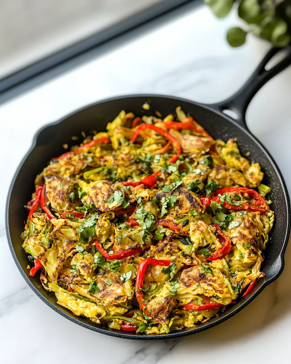 Easy Vegetable Egg Roll Skillet recipe photo