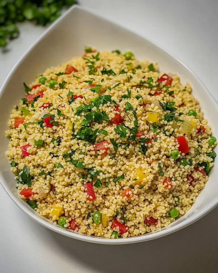 Homemade Vegetarian Couscous photo