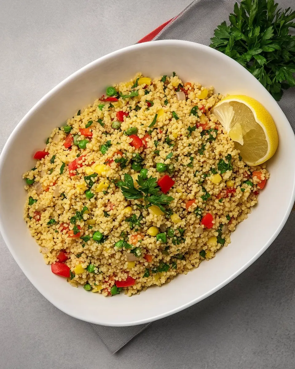 Classic Vegetarian Couscous image