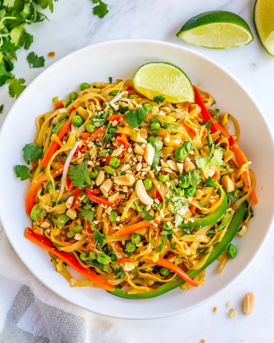 Classic Vegetarian Pad Thai image