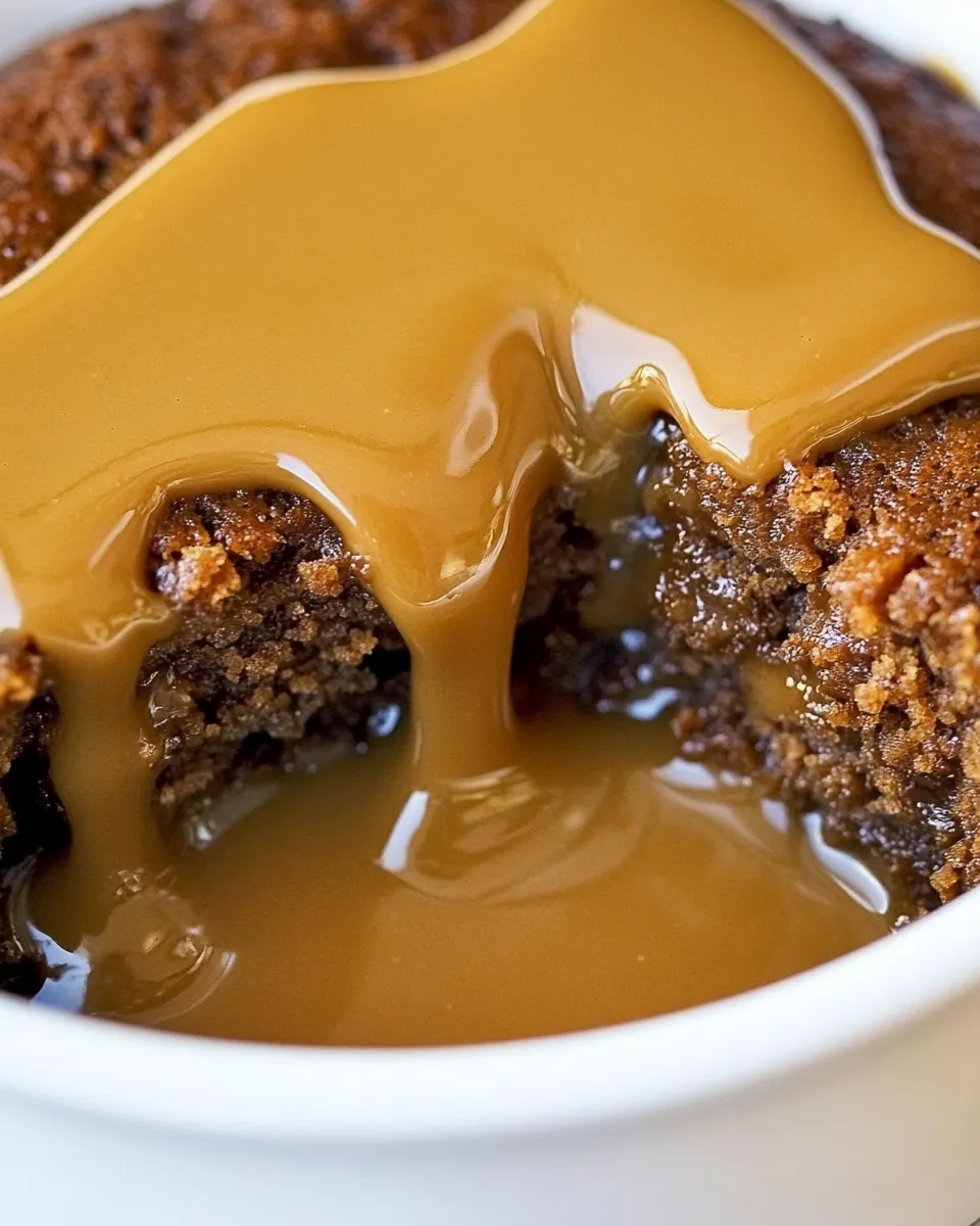 Easy Warm Sticky Toffee Pudding Recipe shot
