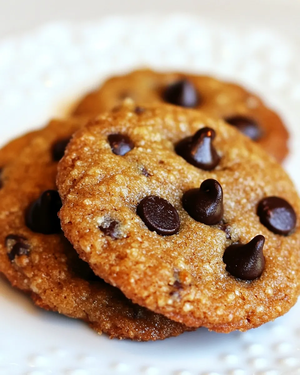 Delicious Weight Watchers Chocolate Chip Cookies image