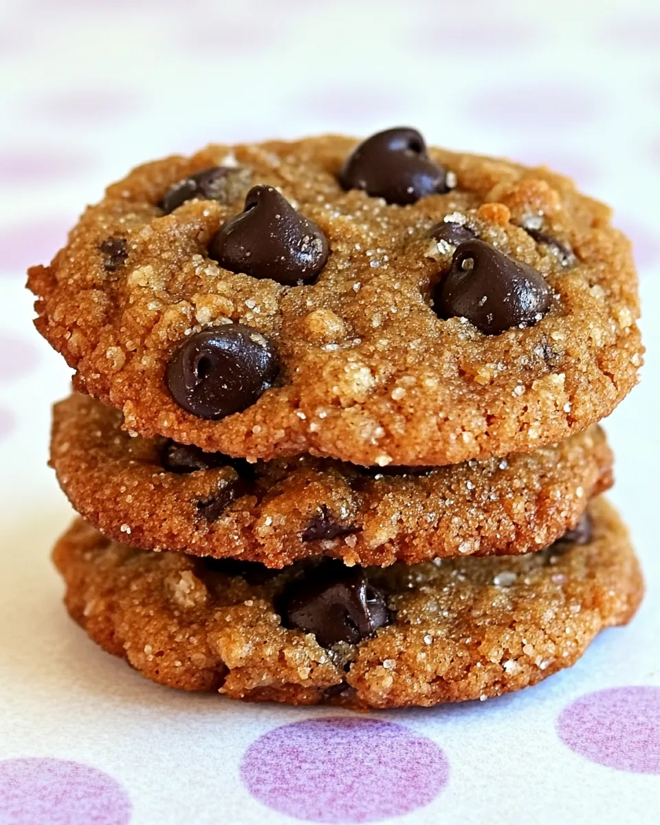 Quick Weight Watchers Chocolate Chip Cookies shot